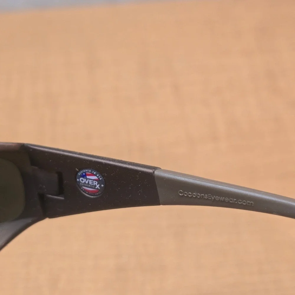 Vintage Glasses Brown Cocoons polarized fitover Flex2Fit Streamline Sunglasses‎